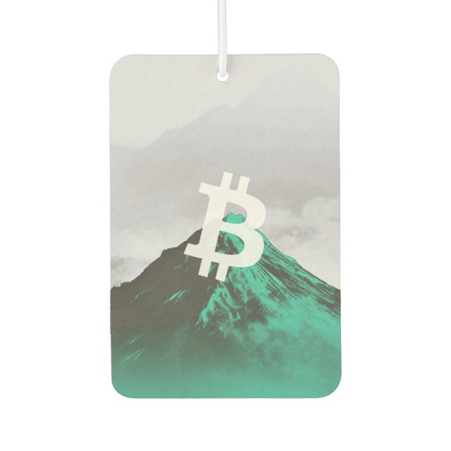 Bitcoin All-Time-High (ATH) Air Freshener (Front)