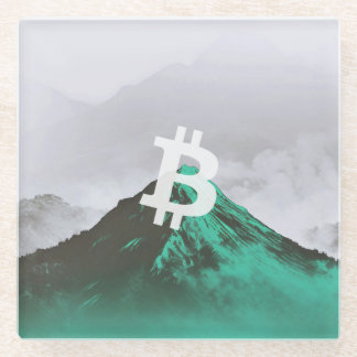 Bitcoin All-Time-High (ATH) Glass Coaster