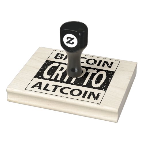 Bitcoin Altcoin Crypto Rubber Stamp