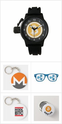 Bitcoin & Altcoin Gifts and Merchandise