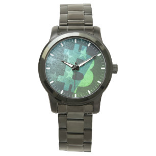 Bitcoin America ₿ (Green) Watch