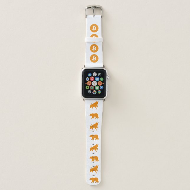 Bitcoin Apple Watch Band (Front)