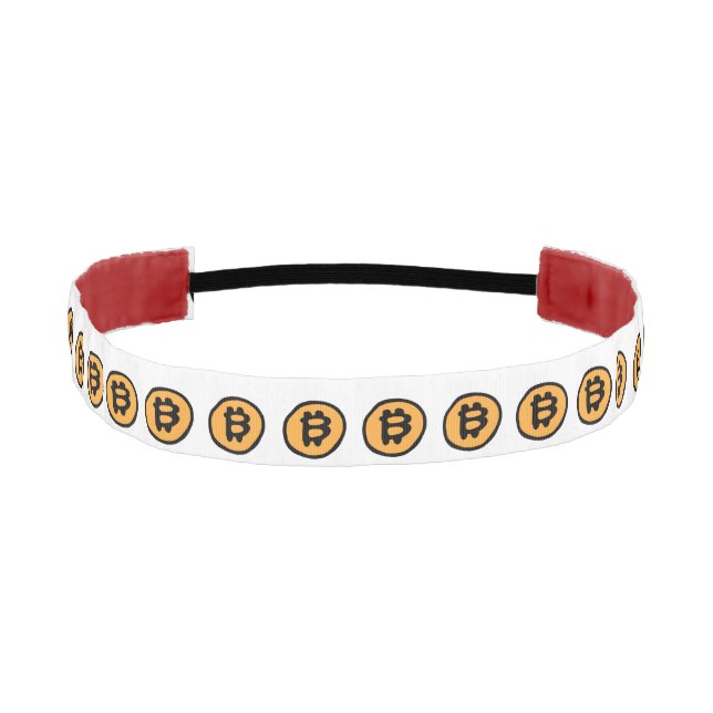 bitcoin athletic headband (Front)