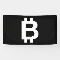 Bitcoin B Cool 1.6x3 Vinyl Banner