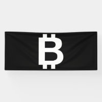Bitcoin B Cool 2.5x6 Vinyl Banner