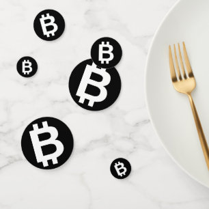 Bitcoin B Cool Table Confetti