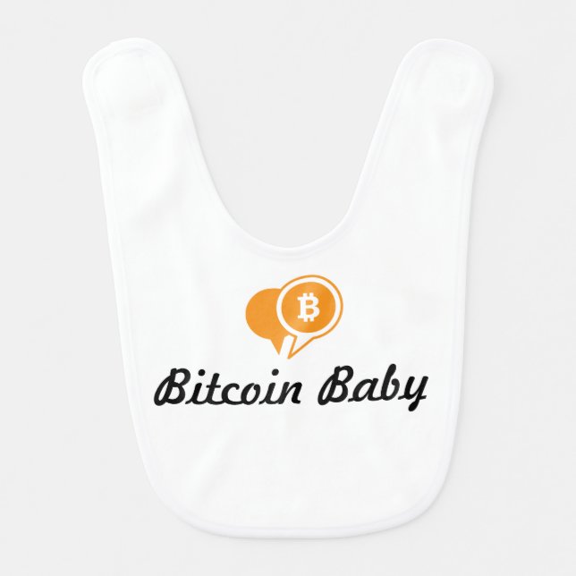 Bitcoin Baby Bib (Front)