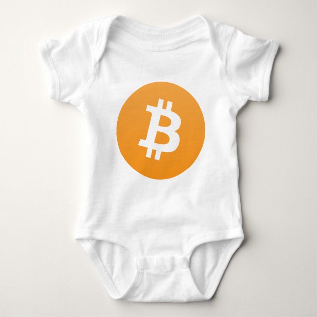Bitcoin Baby Bodysuit (Front)