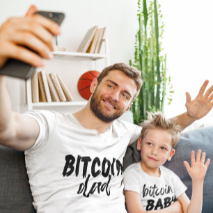 bitcoin BABY crypto street style gift modern T-Shirt