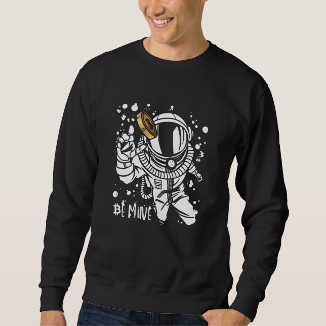 Bitcoin Be Mine Sweatshirt (Front)