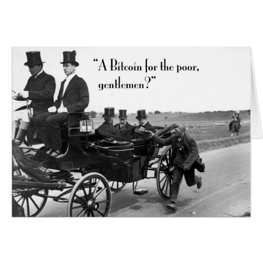 Bitcoin Beggar Cards (Front Horizontal)