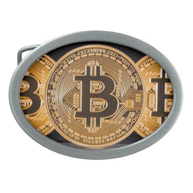 Bitcoin Belt Buckle (Front)