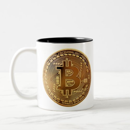 bitcoin billionaire Two_Tone coffee mug