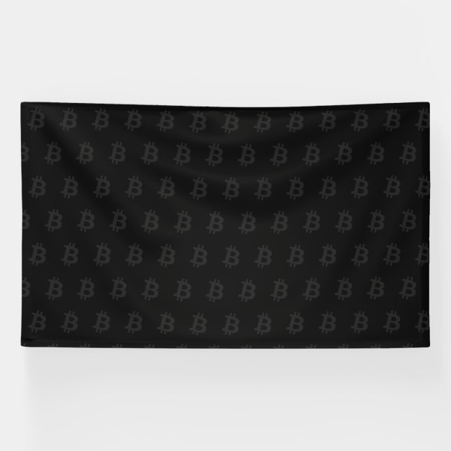 Bitcoin Black Banner (Horizontal)