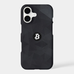 Bitcoin Black Crystal iPhone 17 Case