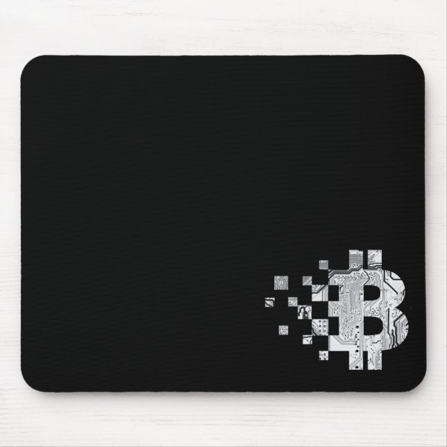BITCOIN/BLOCKCHAIN CIRCUIT BOARD-Mouse Pad Mouse Pad (Front)