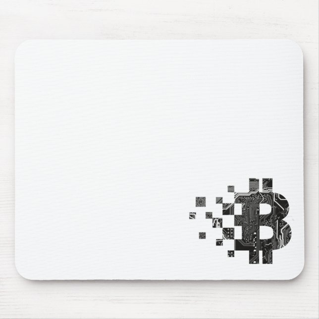 BITCOIN/BLOCKCHAIN CIRCUIT BOARD-Mouse Pad Mouse Pad (Front)