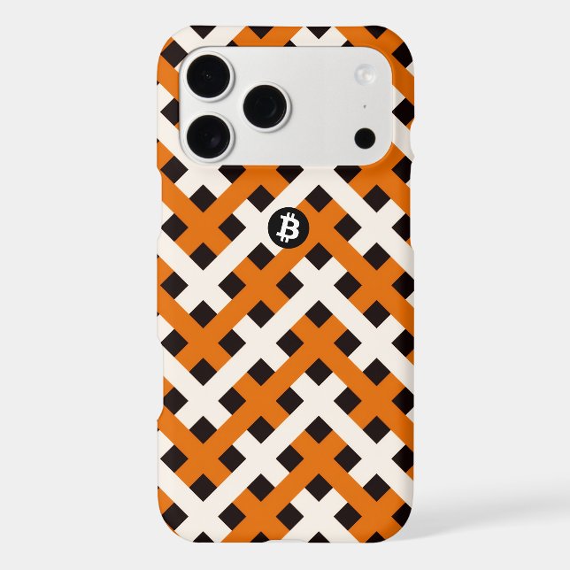 Bitcoin Blockchain (Style 2) Case-Mate iPhone Case (Back)