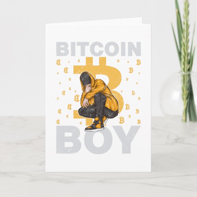 Bitcoin Boy Card (Front)