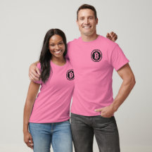 Bitcoin BTC 8-Bit Logo | Baseball Jersey