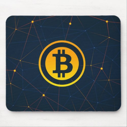 Bitcoin BTC Astro Mousepad