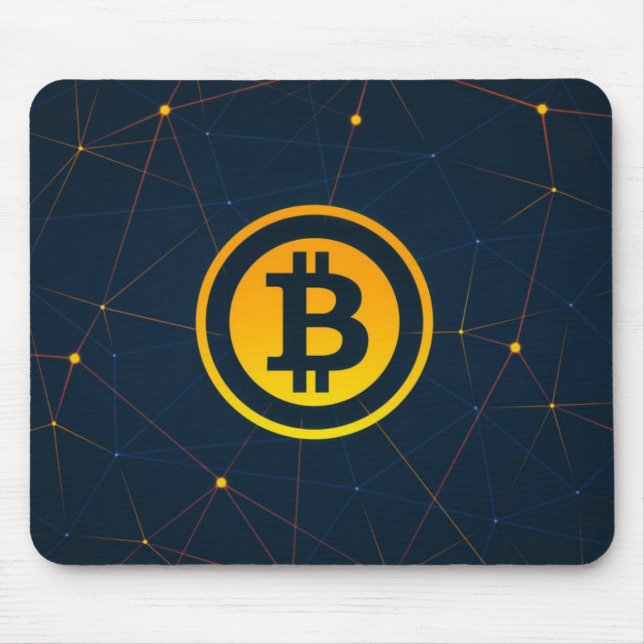 Bitcoin BTC Astro Mousepad (Front)
