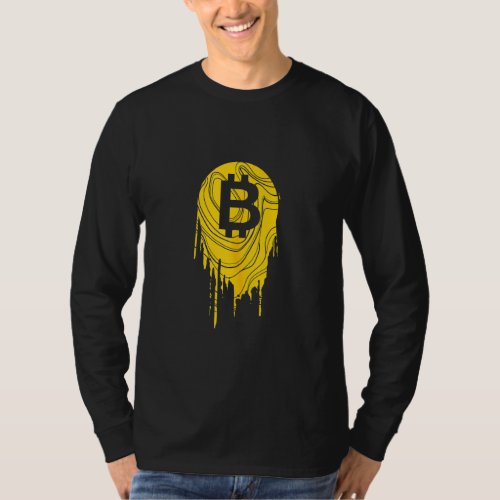 Bitcoin Btc Blockchain Cryptocurrency Money Trader T_Shirt