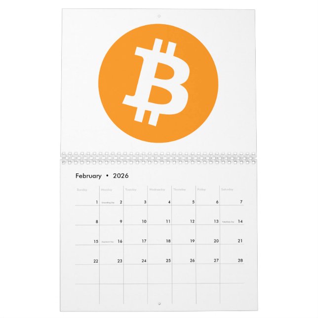 Bitcoin - BTC - Crypto Calendar (Feb 2026)