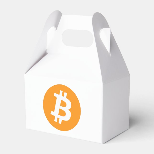 Bitcoin - BTC - Crypto Favor Boxes (Back Side)