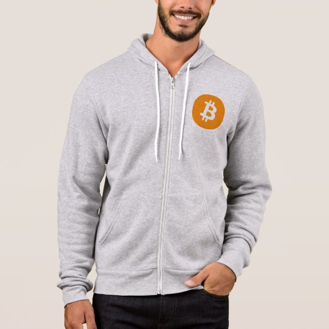 Bitcoin BTC Logo Crypto Blockchain Shirt (Front)