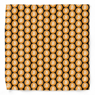 Bitcoin BTC Logo Crypto Cryptocurrency Bit Coin Bandana