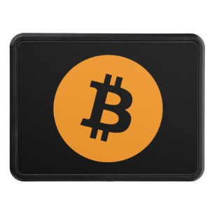 Bitcoin BTC Logo Hitch Cover