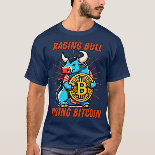 Bitcoin bull for entrepreneur T_Shirt