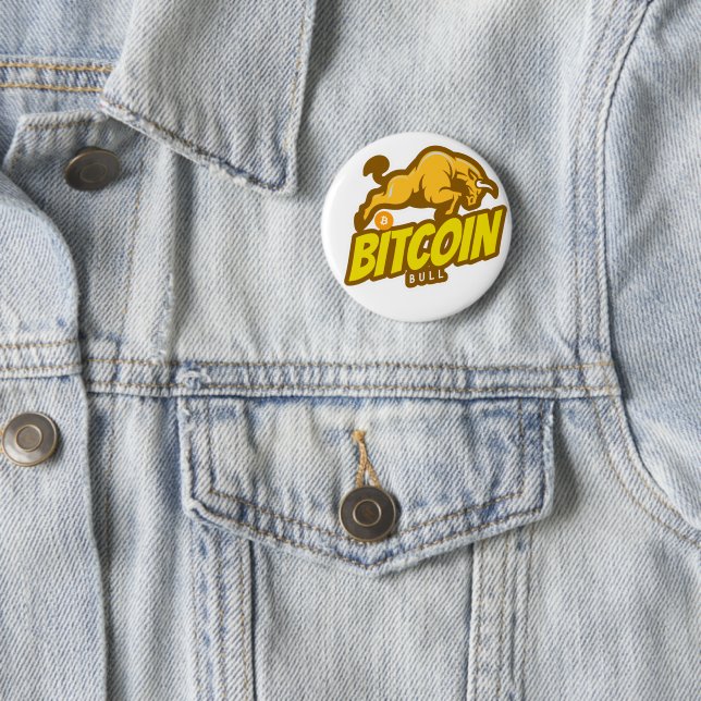 Bitcoin Bull run - Btc Crypto Button (In Situ)