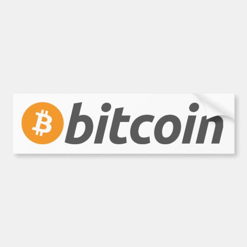 BitCoin Bumper Sticker