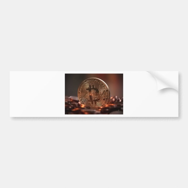 Bitcoin Bumper Sticker (Front)