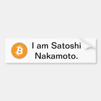 Bitcoin Bumper Sticker