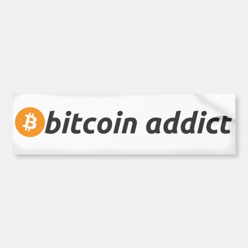 Bitcoin Bumper Sticker