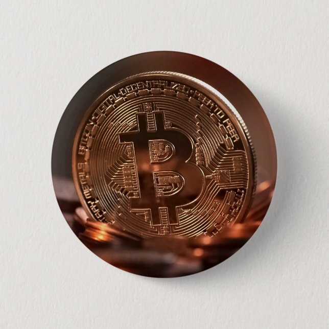 Bitcoin Button (Front)