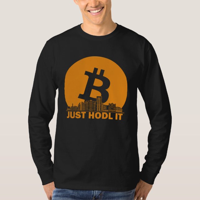 Bitcoin California Skyline  California Bitcoin Max T-Shirt (Front)