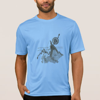 Bitcoin Candlestick Growth Chart T-Shirt