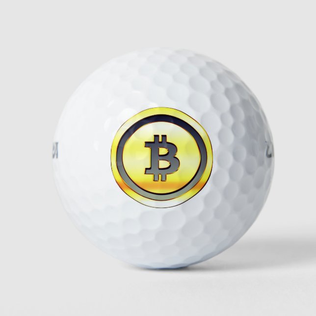 Bitcoin Circle Recoleta Golf Balls (Front)
