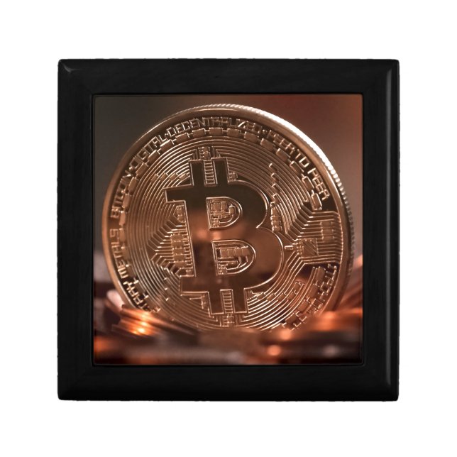Bitcoin Coaster Gift Box (Front)