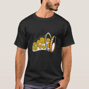 Bitcoin Cocktail Cryptocurrency Coins Bitcoin T-Shirt