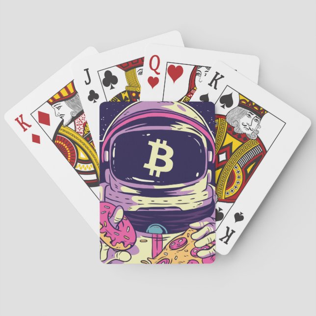 BITCOIN-Crypto Astronaut Poker Cards (Back)