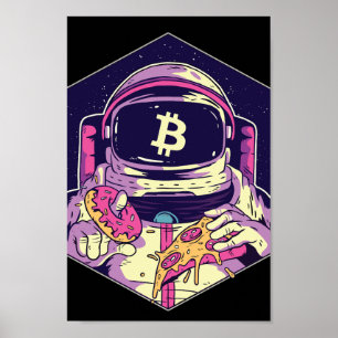 BITCOIN-Crypto Astronaut Poster