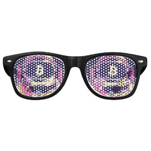 BITCOIN-Crypto Astronaut Retro Sunglasses