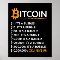 Bitcoin Crypto Bitcoin It'S A Bubble Bubble