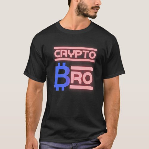Bitcoin Crypto Bro Blockchain Wallet Ethereum Doge T_Shirt