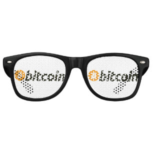 BITCOIN-Crypto BTC  funny Retro Sunglasses